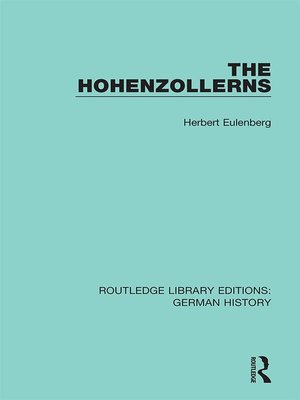 cover image of The Hohenzollerns